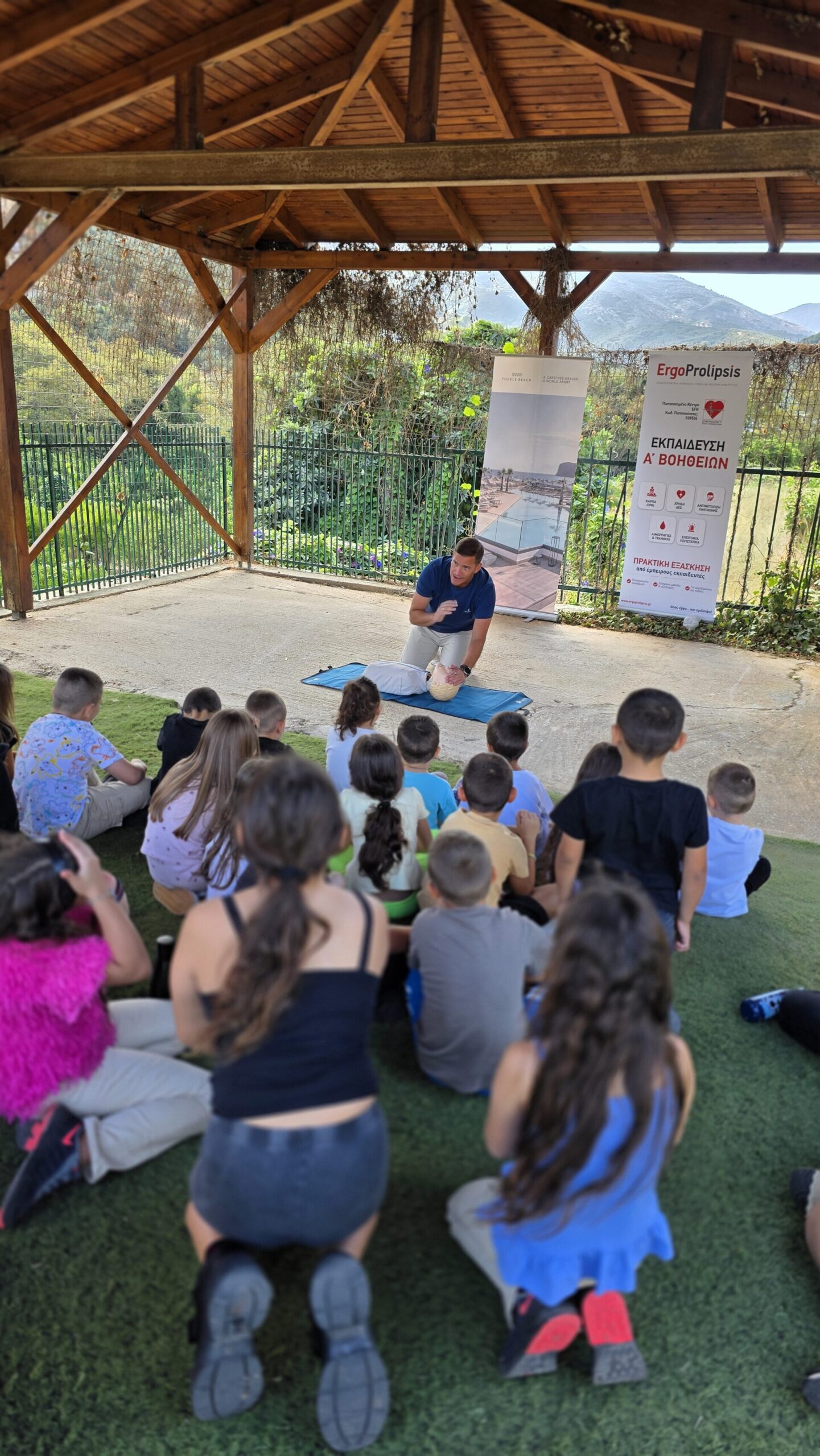 Learning To Help From An Early Age: First Aid At Fodele’s Schools